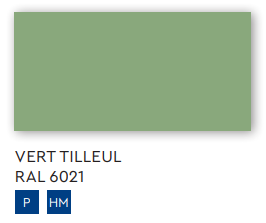 Vert tilleul Ral 6021